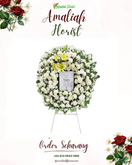 Krans Bunga Duka Pangadegan